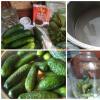 Spicy pickled cucumbers for the winter - a step by step recipe with a photo of snacks