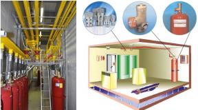 Dry water extinguishing system - features of the extinguishing agent and device installation