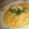 “Curly” soup with pasta and egg: a recipe with step by step photos