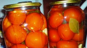 Мариновани домати с хрян