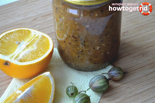 How to cook gooseberry jam