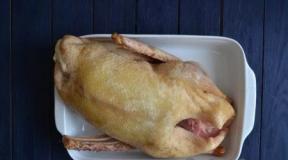 Goose in the sleeve in the oven: a recipe for cooking Goose in the oven in a baking bag
