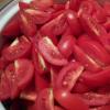 Pickled tomatoes for the winter in jars