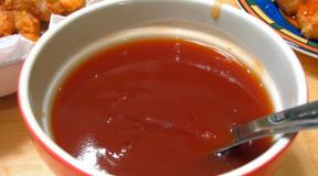 Червен сладко-кисел сос Технология на приготвяне на червен сладко-кисел сос