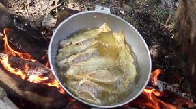 Риба, печена в глина, листа, на въглища на огън, в пепел, прости и сложни рецепти за пикник и къмпинг