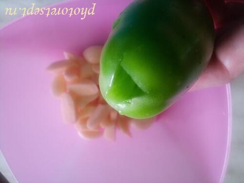 Marinoitua vihreää valkosipulia tomaatti reseptejä
