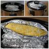 Methods for steaming corn: boiling the cobs and kernels