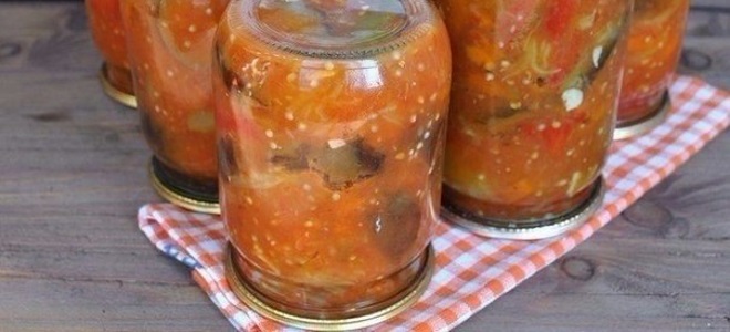 Blanks of eggplant and zucchini for the winter golden recipes with photos