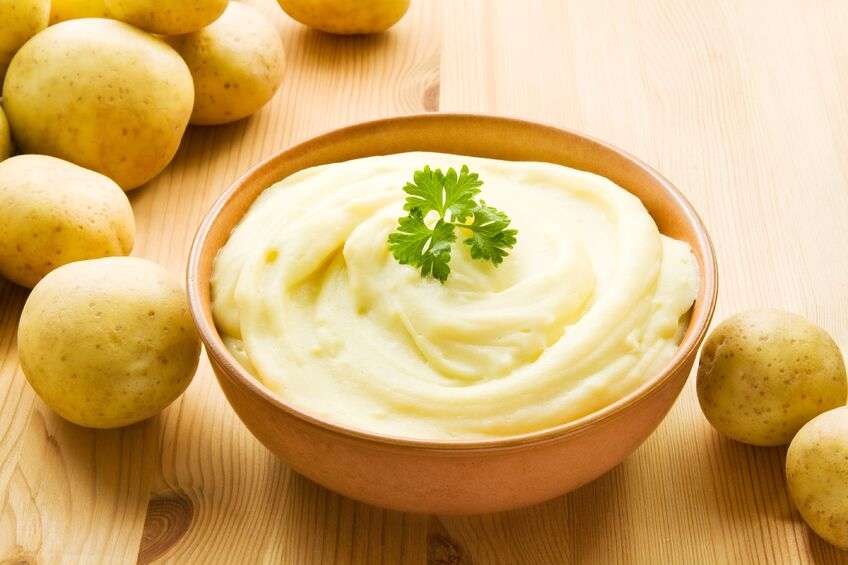 Mashed potato calories per 100