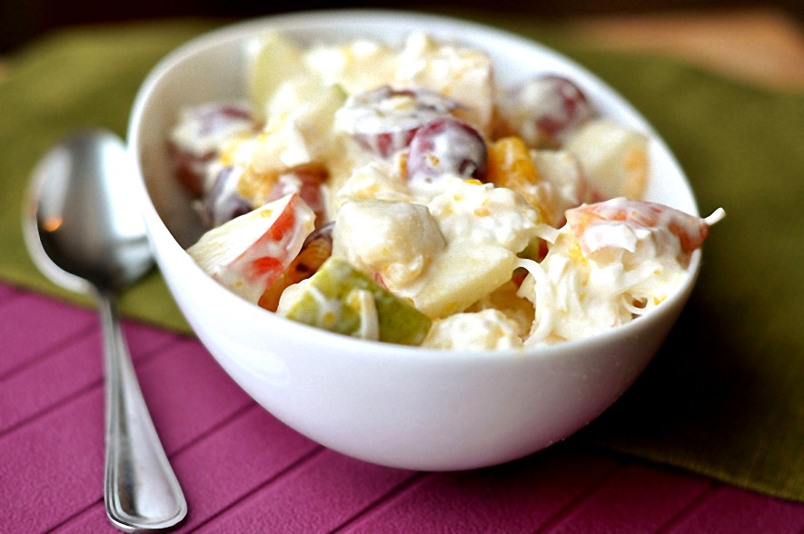 Fruit Salad: Golden Recipes with photo