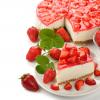 Jordbær cheesecake: opskrift med og uden bagning