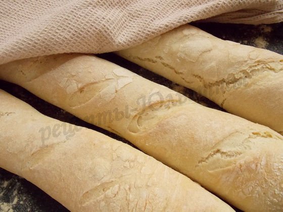 Traditional French baguette: cooking secrets and recipe
