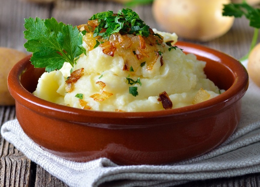 How many calories in crushed potatoes