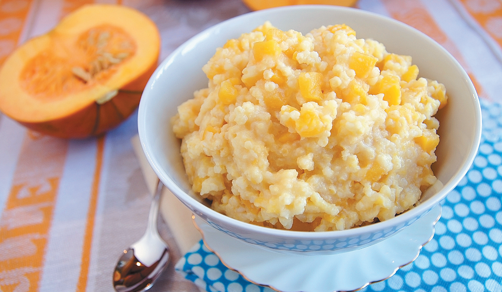 Pumpkin porridge recipe for any cuisine