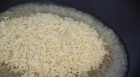 Sådan tilberedes ris - stegt, smagfuld, lækker Steg ris før tilberedning
