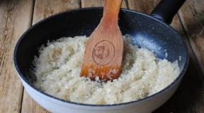 Kuidas keeta riisi pannil