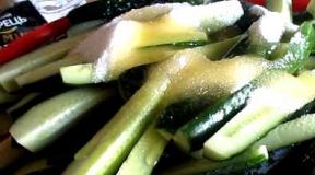 Pickled cucumbers with dry mustard for the winter