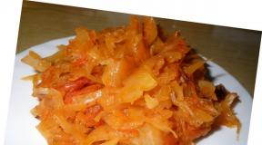 Stew cabbage like in the dining room: delicious and useful stewed cabbage Classic recipe as in dining