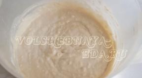 Shanghi potato from yeast dough recipe