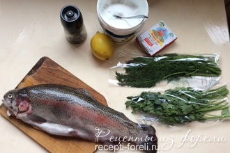Trout in foil in the oven - a royal fish in your kitchen