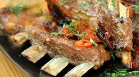 Lamb ribs in the oven - dishes for real gourmets