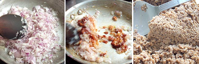 Potato patties with minced meat