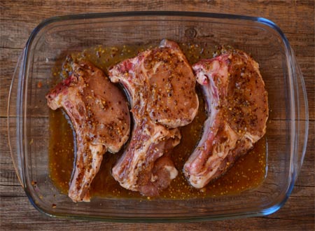 Marinade for juicy, tasty pork kebab