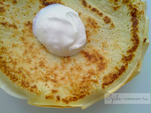 Kefir pancakes - the best recipes for golden pancakes