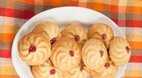 How to cook Kurabye cookies at home: the best recipes with photos Spicy oriental Kurabye