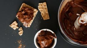 Homemade chocolate spread Nutella