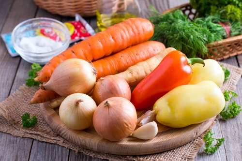 Dressing for cabbage soup, borsch. (Freezing for the winter). Soup dressing for winter recipe with freezing