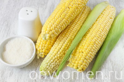 Sweet canned corn without sterilization