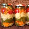 Cauliflower for the winter: marination and canning