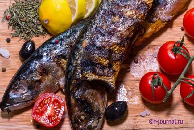 Juicy Mackerel in the Oven