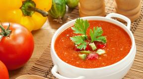 Доматена супа пюре - класически рецепти с пресни домати