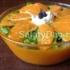 Salad with tangerines “Cheerful New Year” Delicate salad with chicken and tangerines