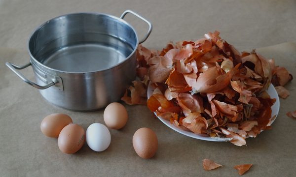 วิธีการทาสีไข่อีสเตอร์ในหัวหอมวิธีการทาสีไข่ในหัวหอม