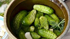 Canned cucumbers without salt recipe