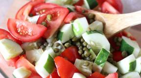 Salad với bạch hoa: công thức nấu ăn ngon nhất có ảnh Cách làm salad bạch hoa