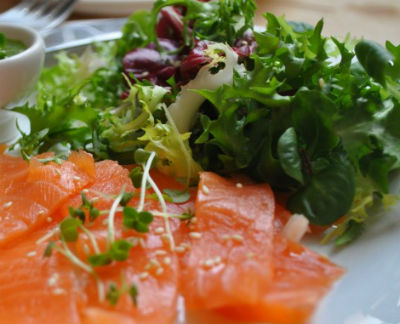 Lightly salted salmon: recipe