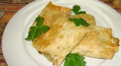 Lavash in the oven with filling: recipes for delicious and savory snacks